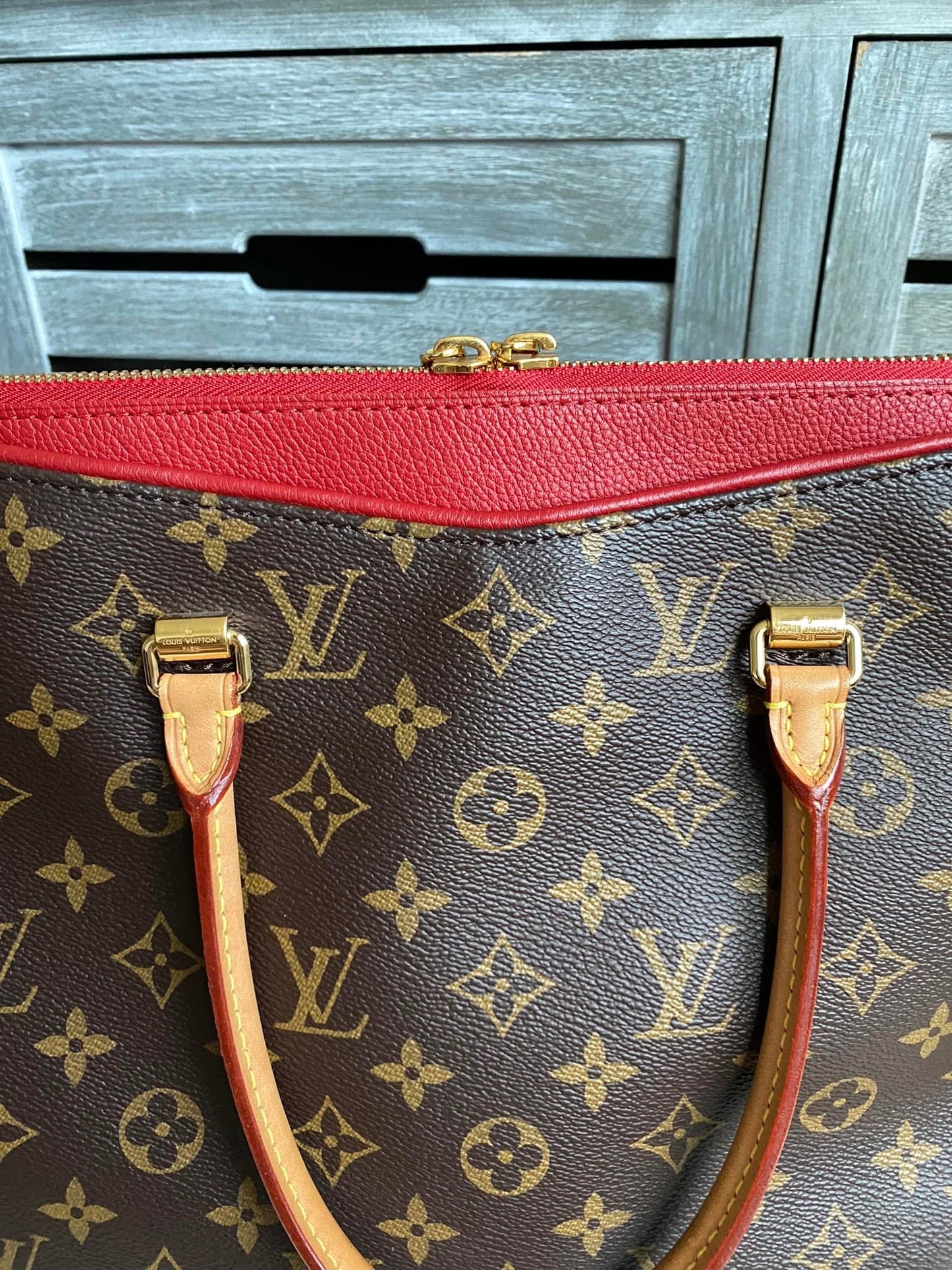 Louis Vuitton Pallas MM Cerise