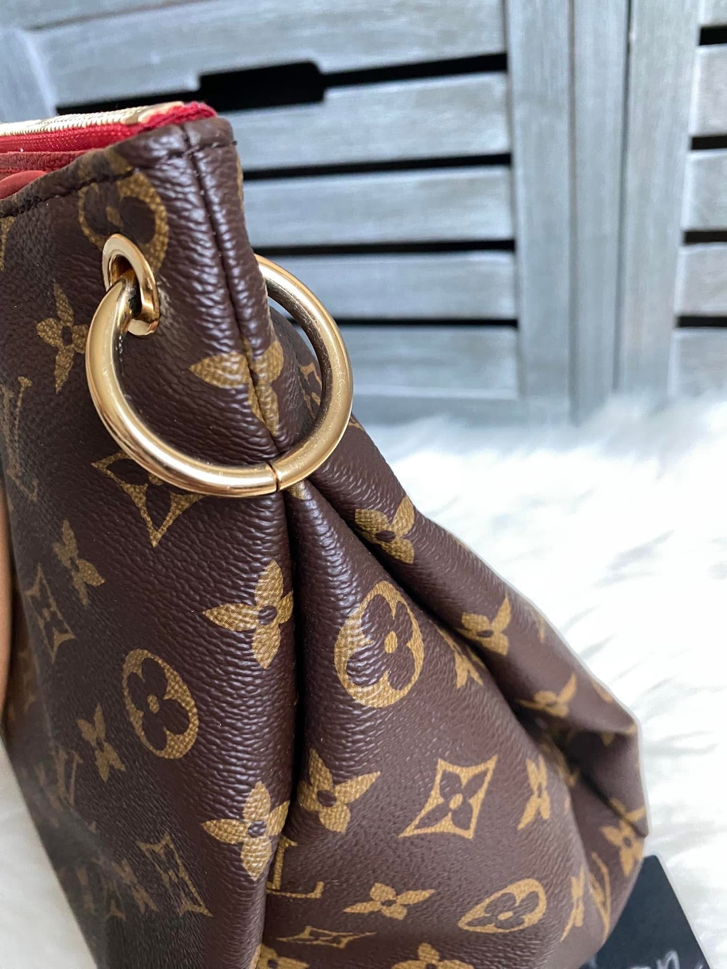 Louis Vuitton Pallas MM Cerise