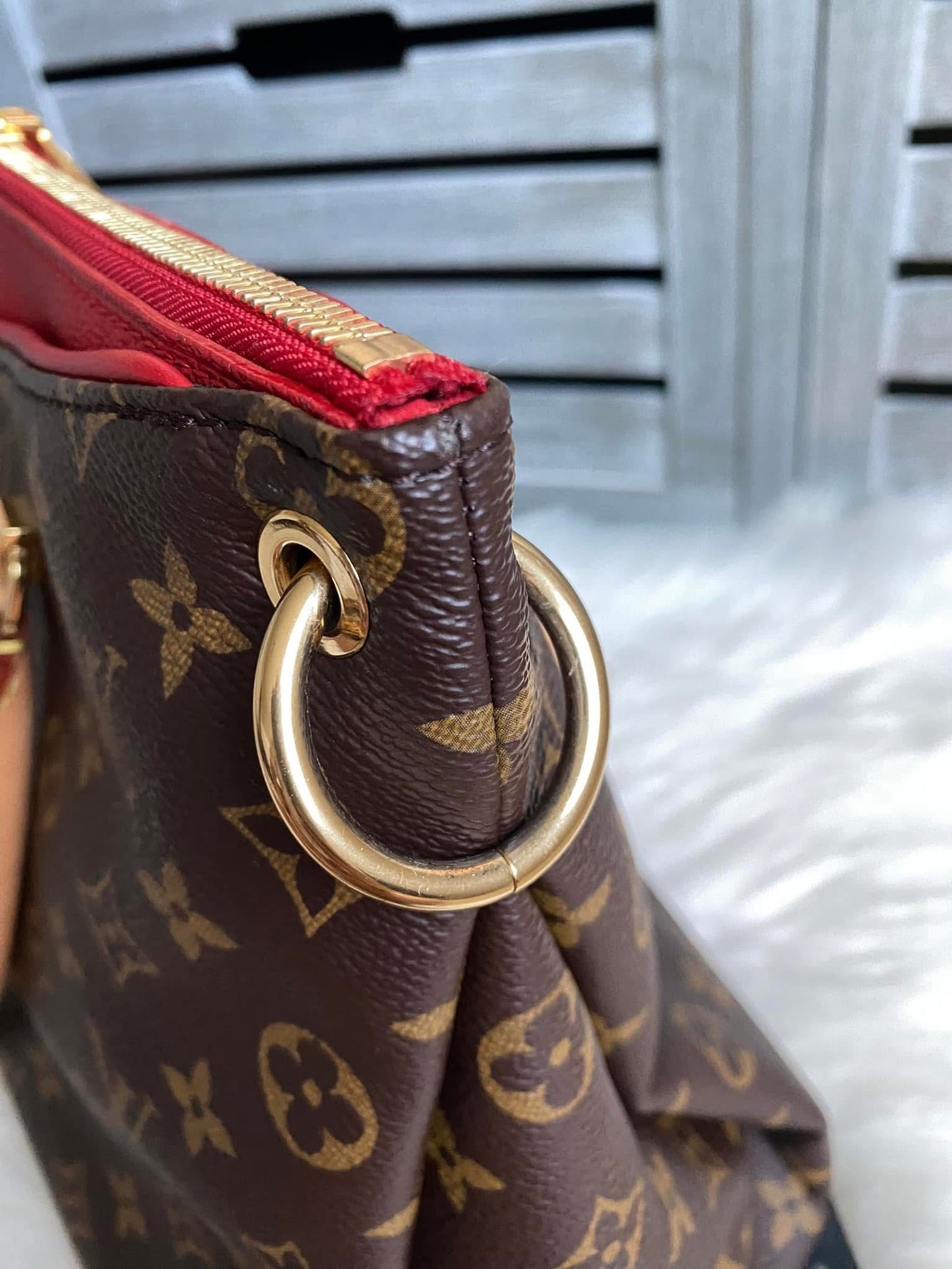 Louis Vuitton Pallas MM Cerise