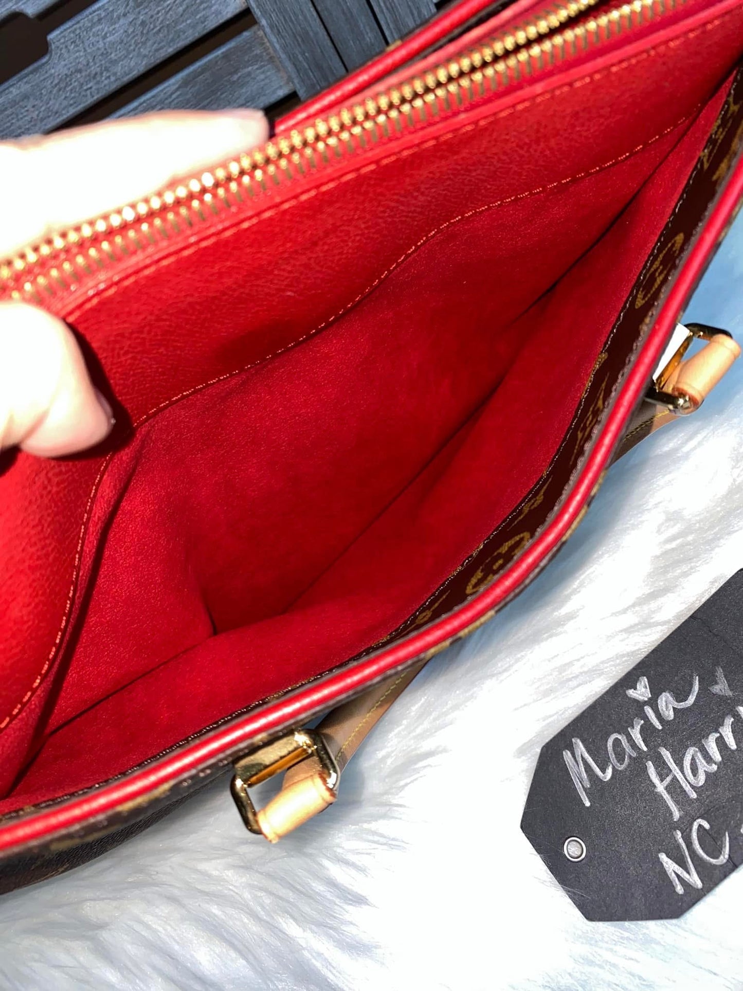 Louis Vuitton Pallas MM Cerise