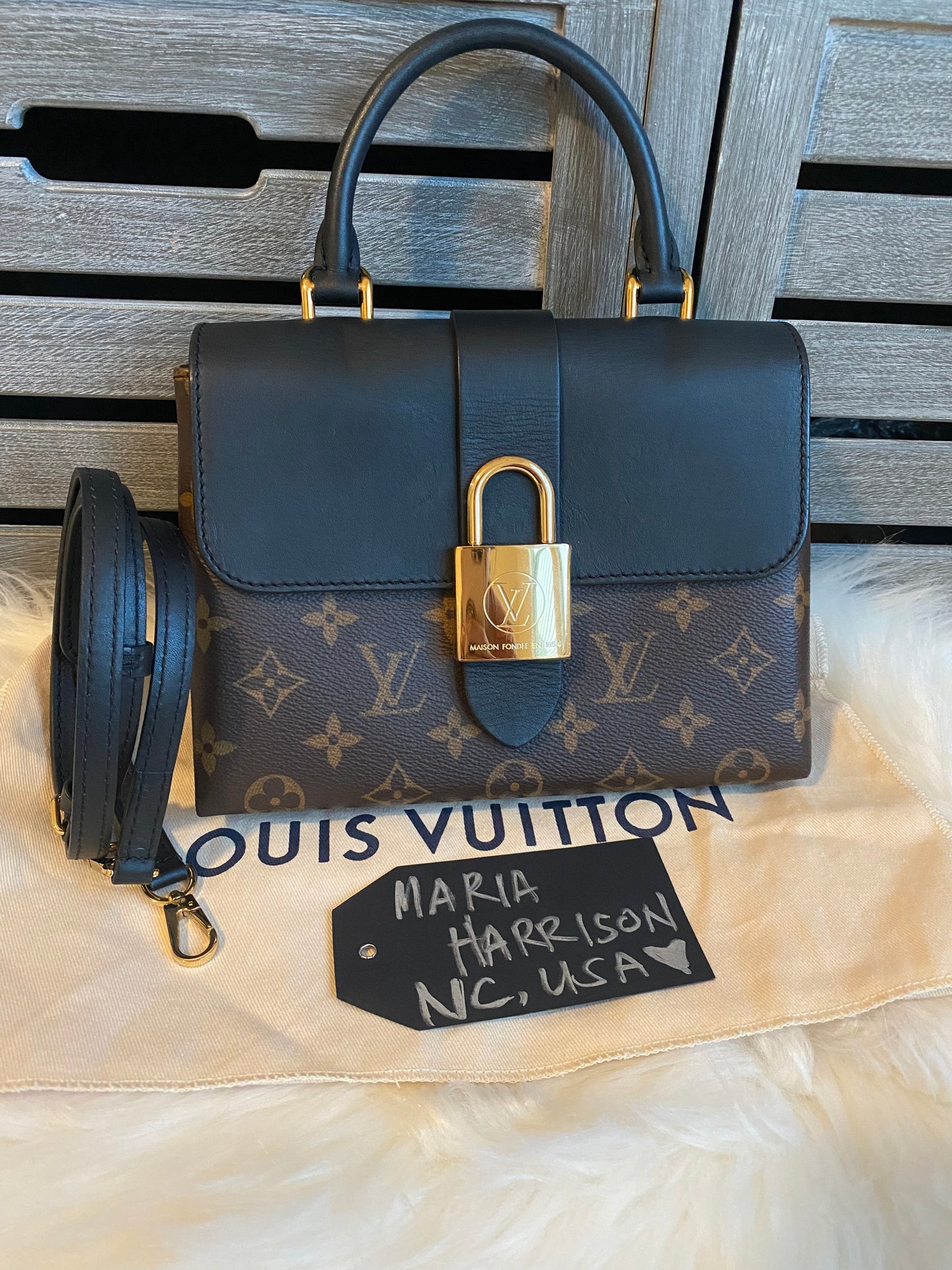 Louis Vuitton Locky BB Black