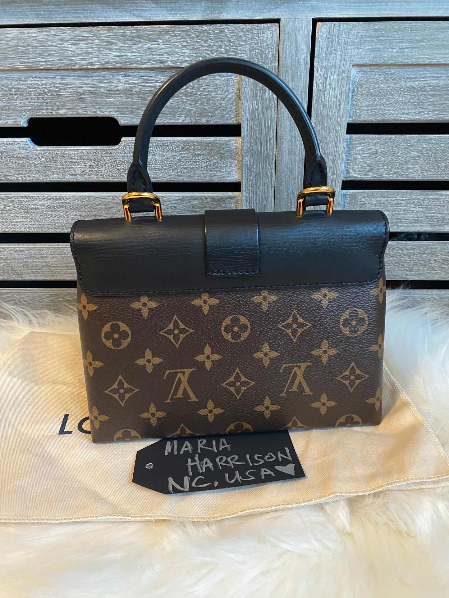 Louis Vuitton Locky BB Black