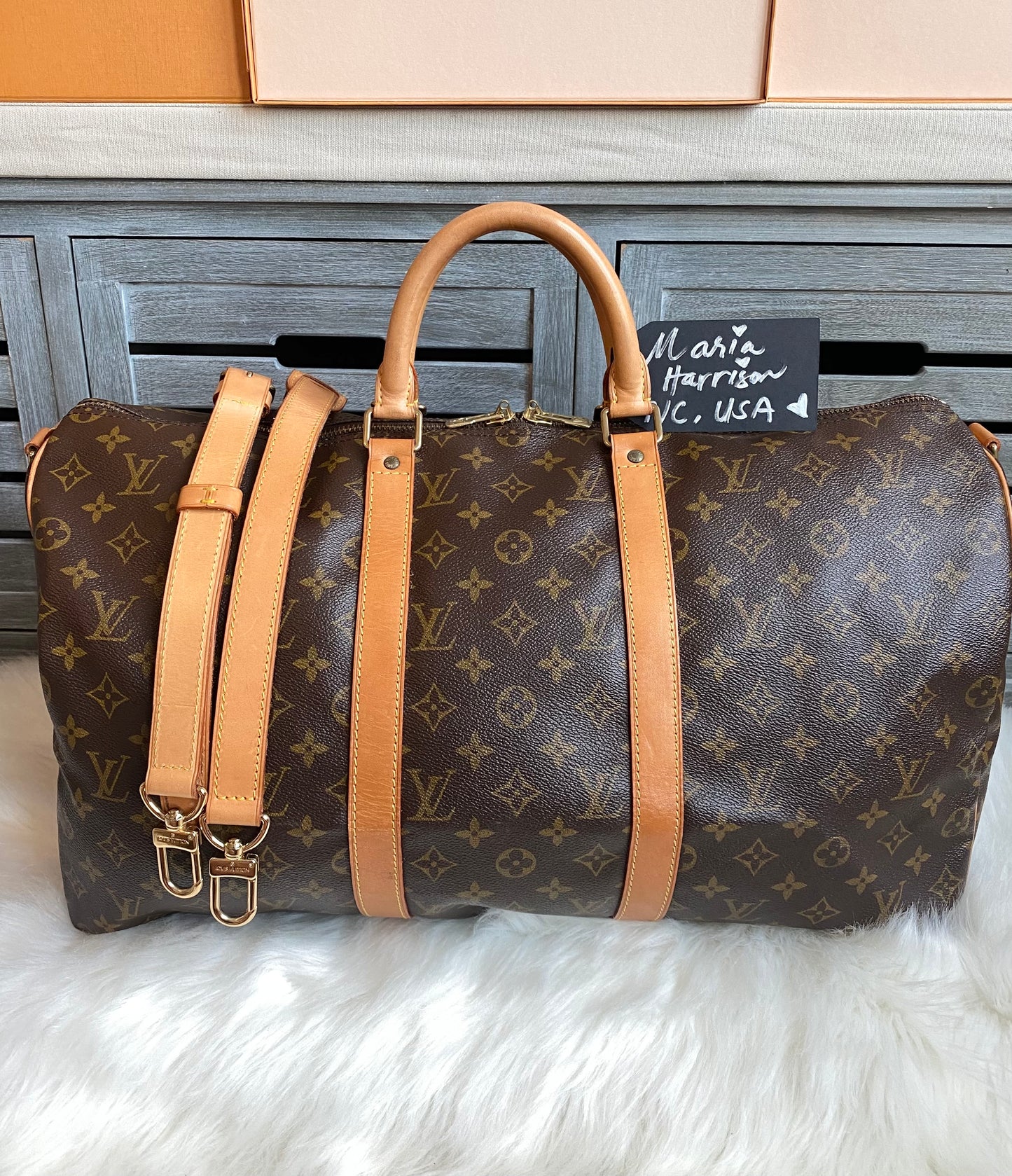 Louis Vuitton Keepall Bandouliere 50
