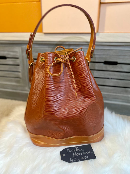 Louis Vuitton Noe GM Kenyan Fawn Epi Leather