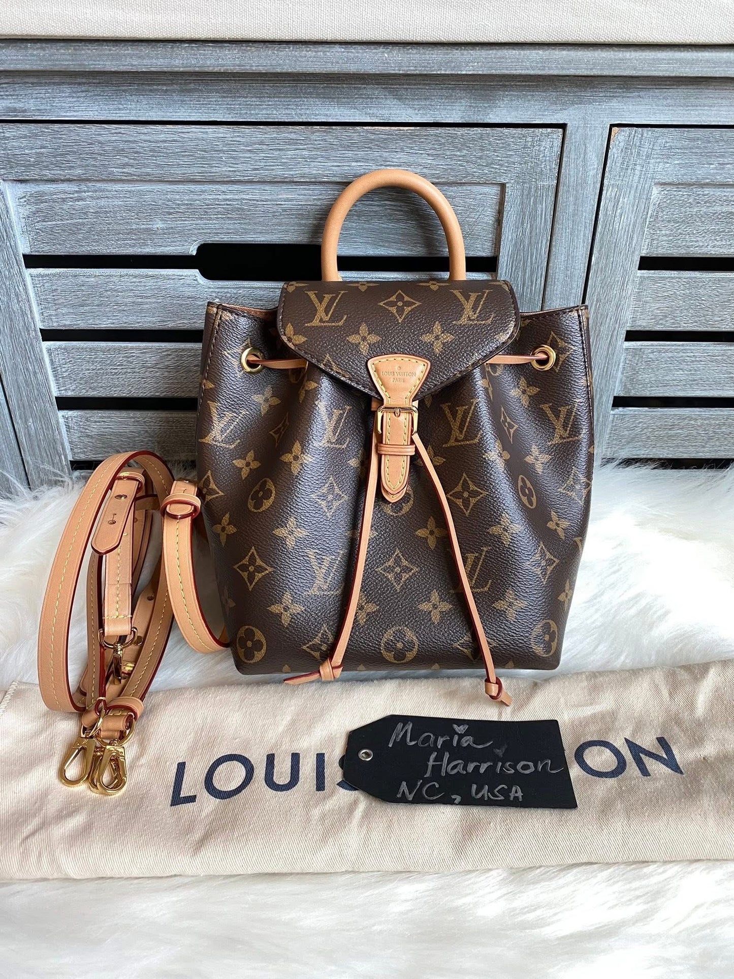Louis Vuitton Montsouris BB Backpack