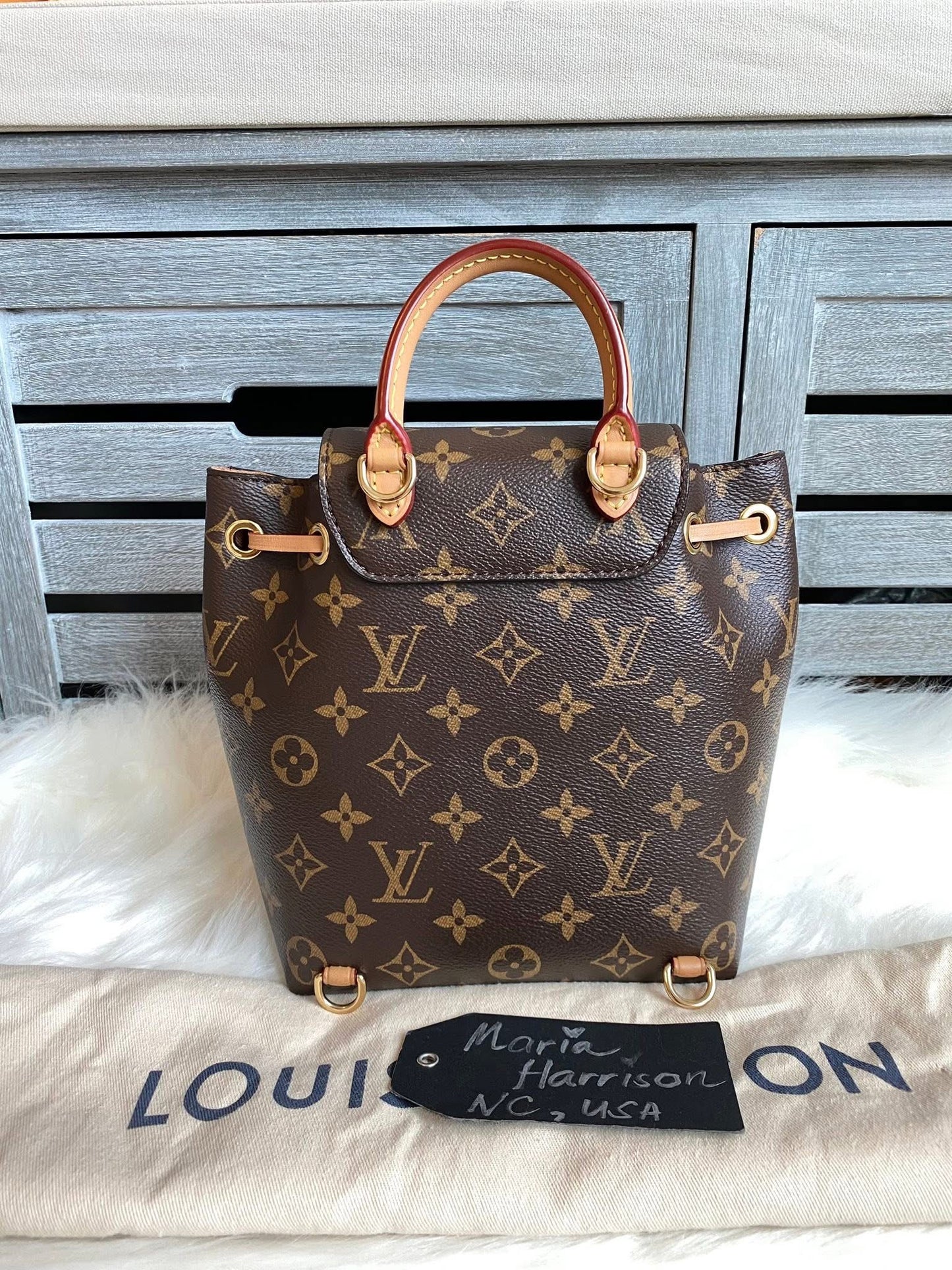 Louis Vuitton Montsouris BB Backpack