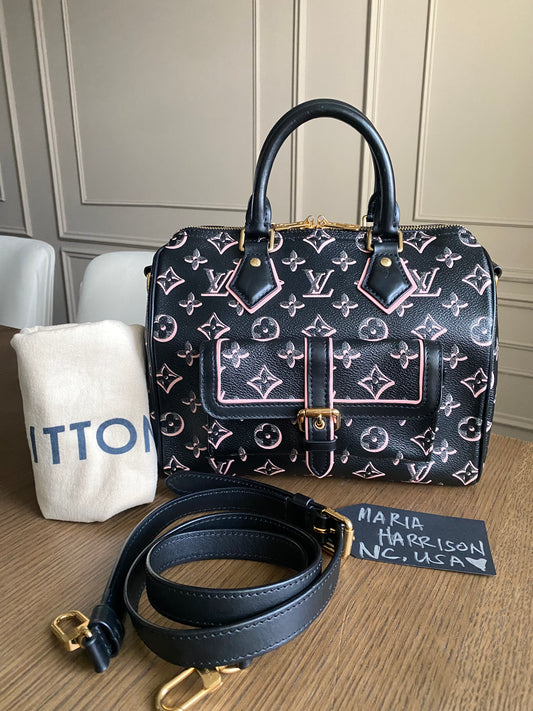 Louis Vuitton Limited Edition Fall For You Speedy 25 Bandouliere