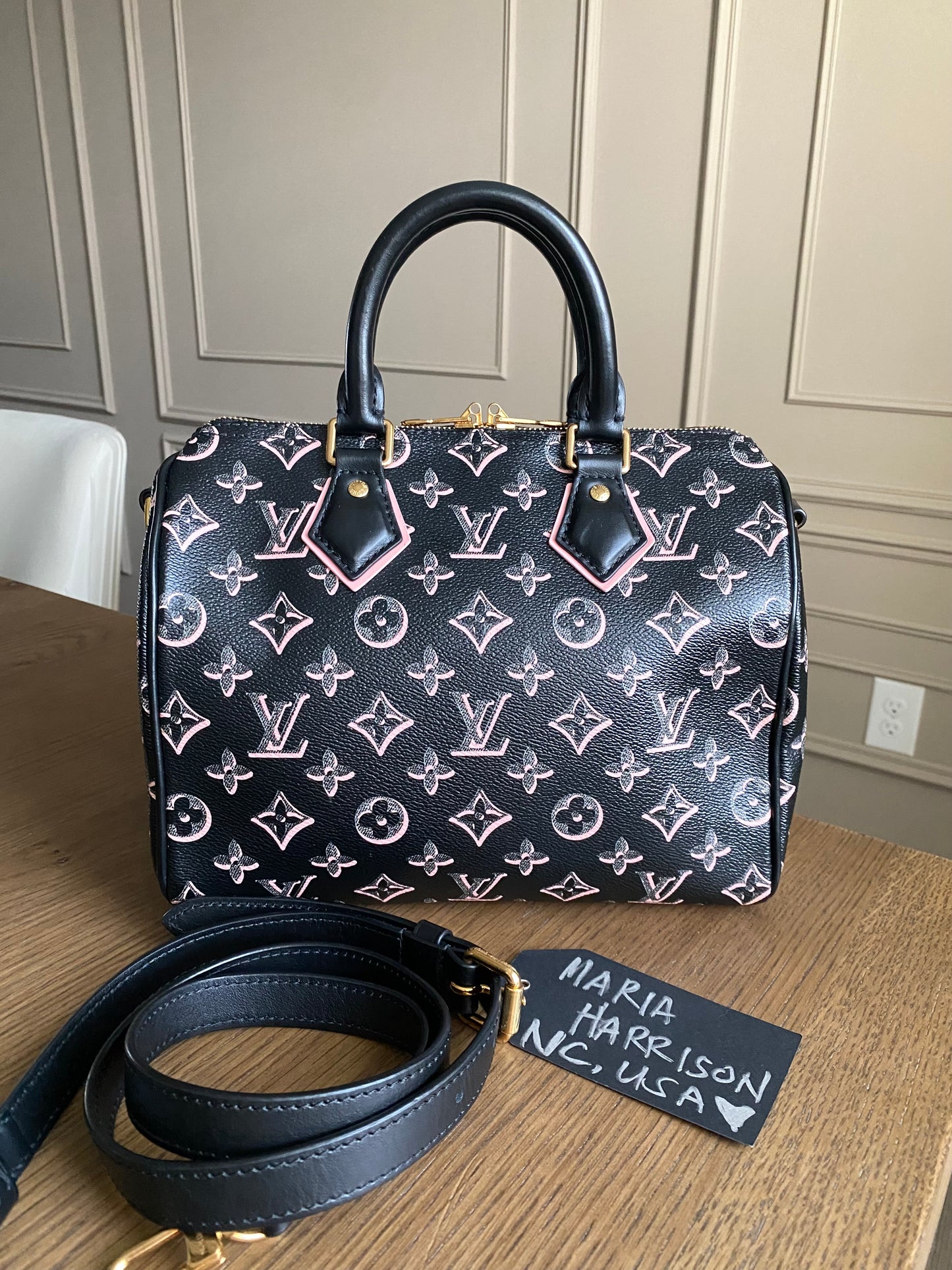 Louis Vuitton Limited Edition Fall For You Speedy 25 Bandouliere