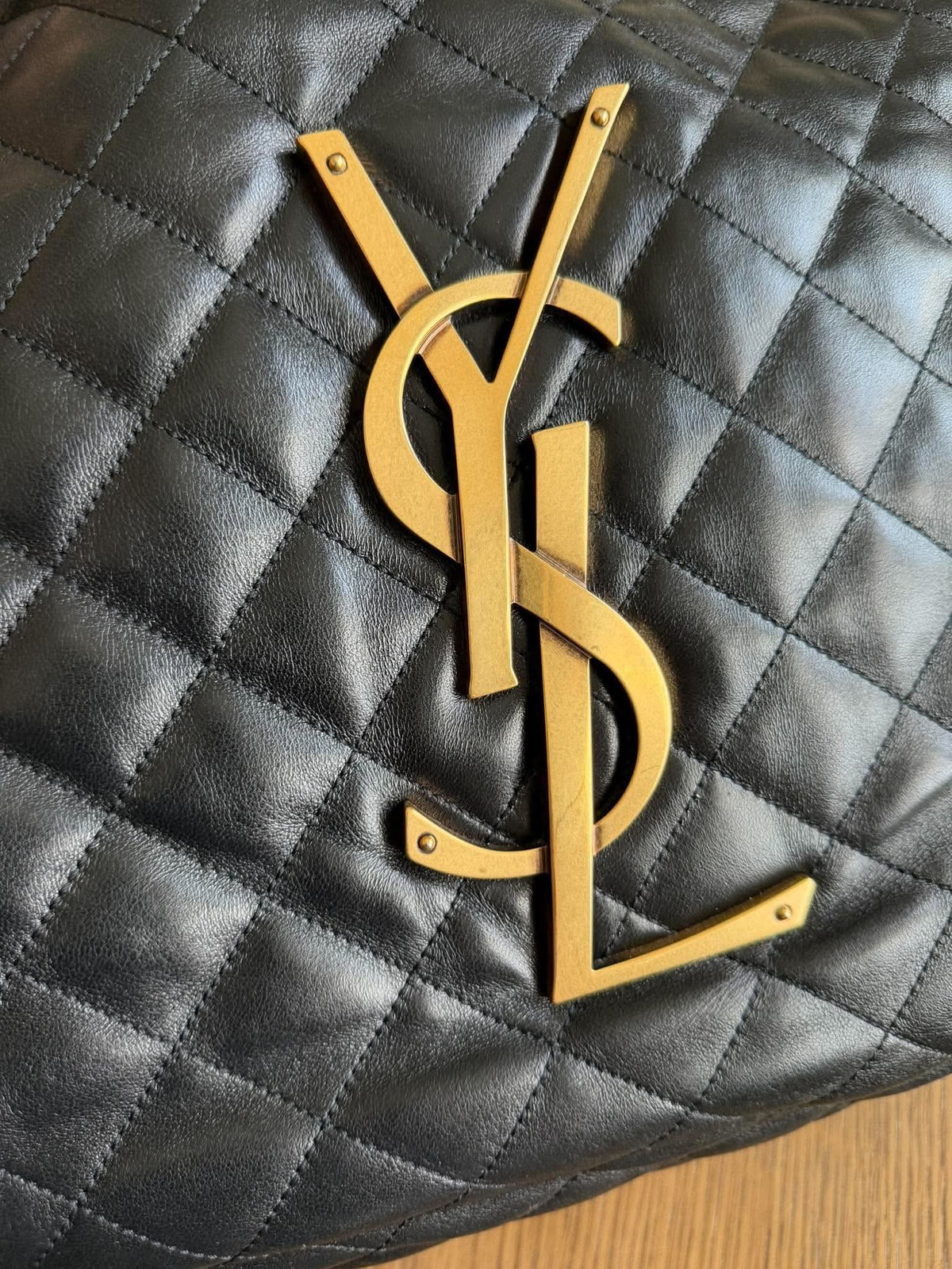 Saint Laurent Tote Women Bag Icare Maxi Leather Quilted