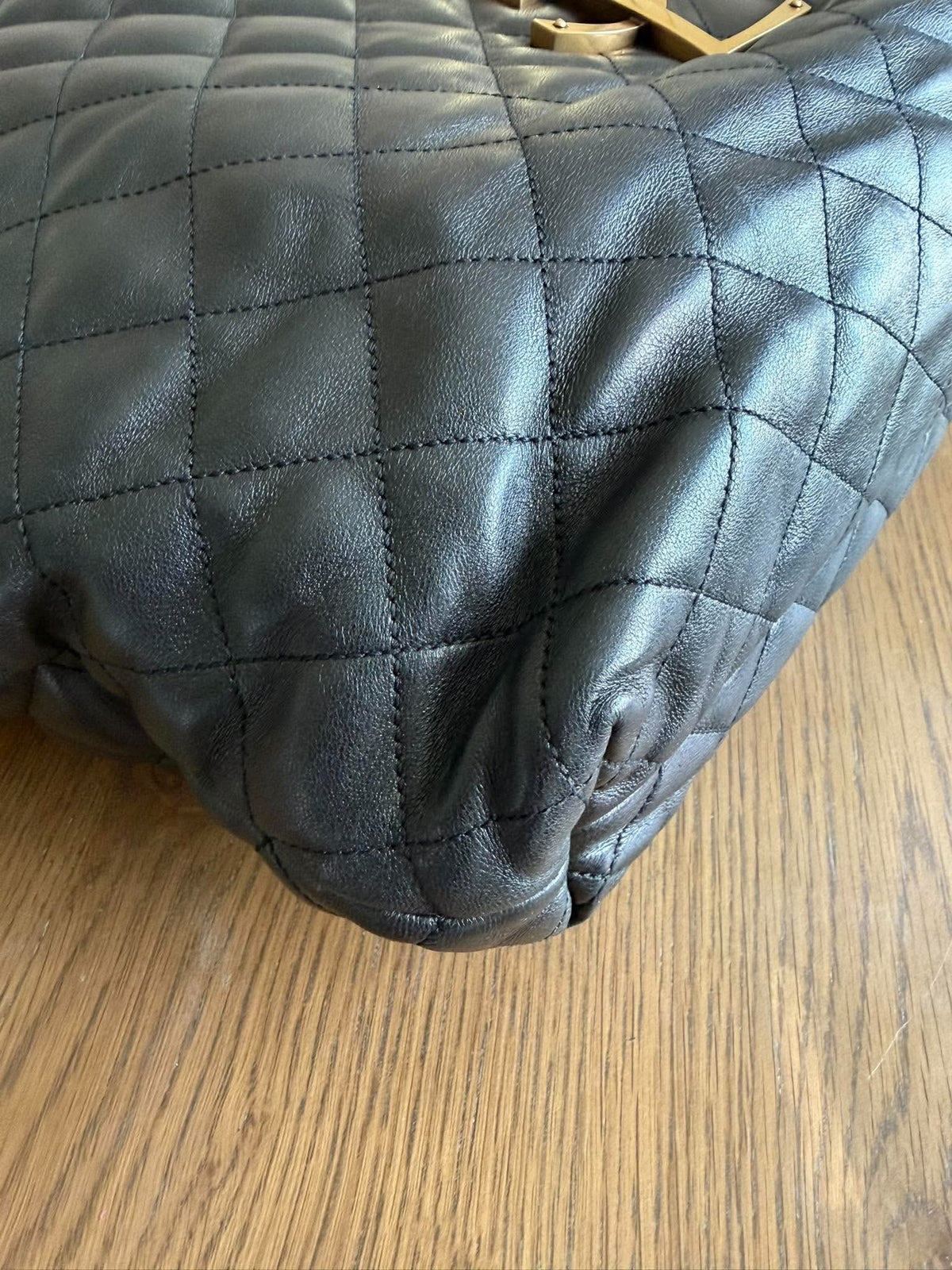 Saint Laurent Tote Women Bag Icare Maxi Leather Quilted