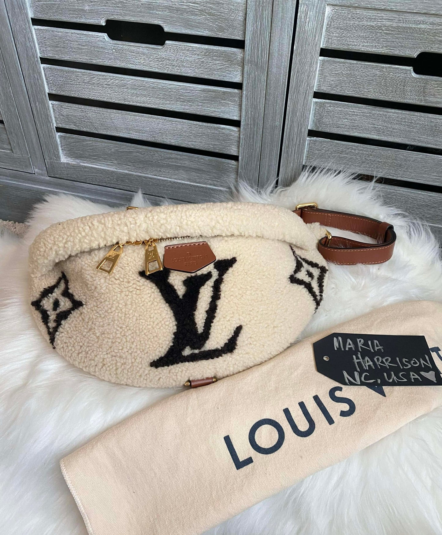 Louis Vuitton Teddy Shearling Bumbag